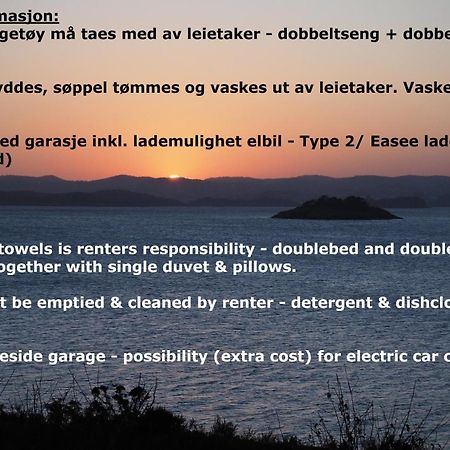 Apartament Sjonaer Idyll Kristiansand Zewnętrze zdjęcie