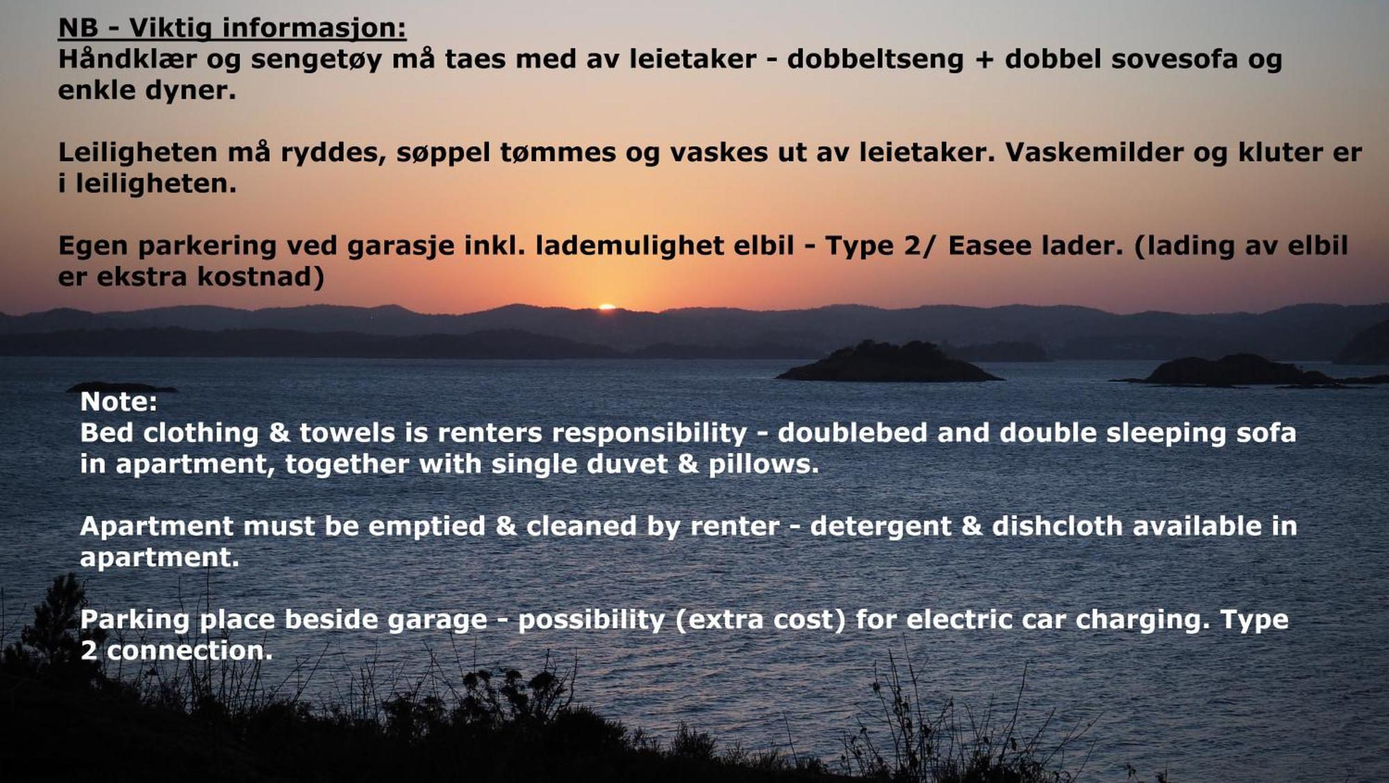 Apartament Sjonaer Idyll Kristiansand Zewnętrze zdjęcie